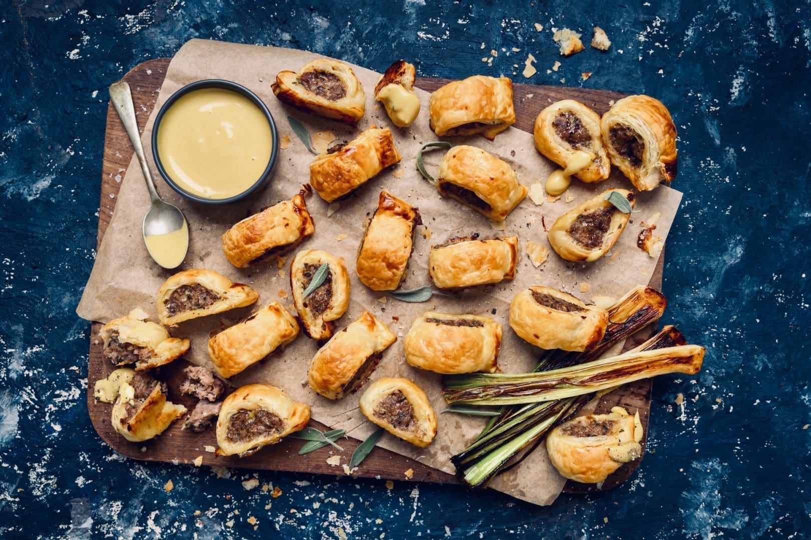 Pork & Leek Sausage Rolls